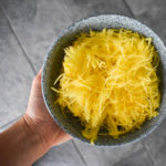 Bowl of spaghetti squash