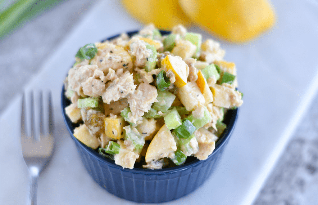 Lemon Apple Canned Salmon Salad — Foodborne Wellness