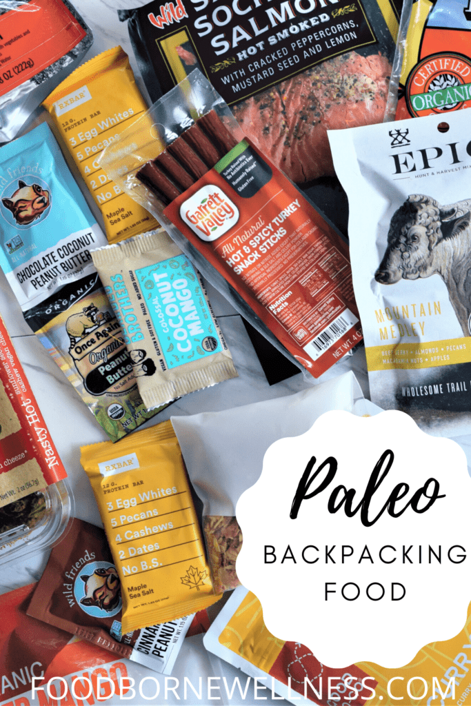 Paleo Backpacking Food Pinterest Pin