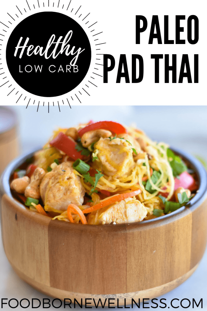 Paleo Pad Thai Pinterest Pin