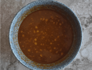 Process Shot for Pad Thai Sauce