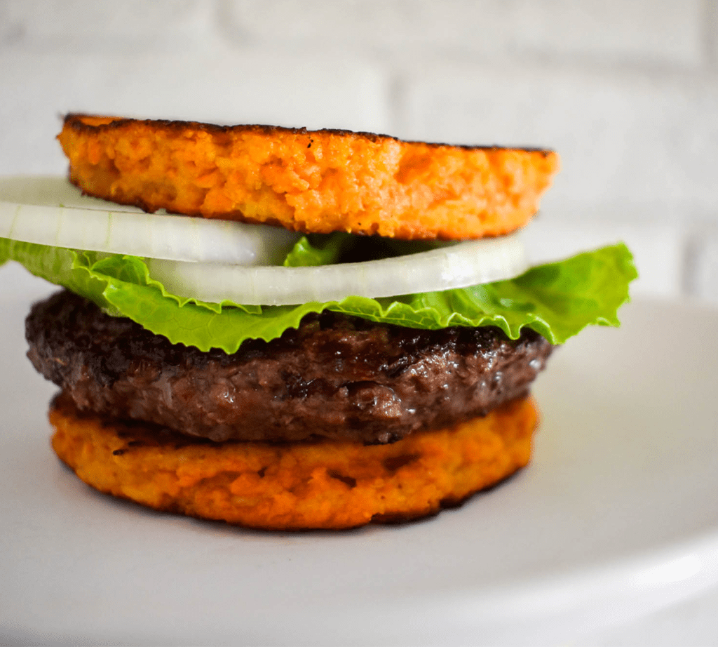 Paleo Sweet Potato Burger Bun Image 2