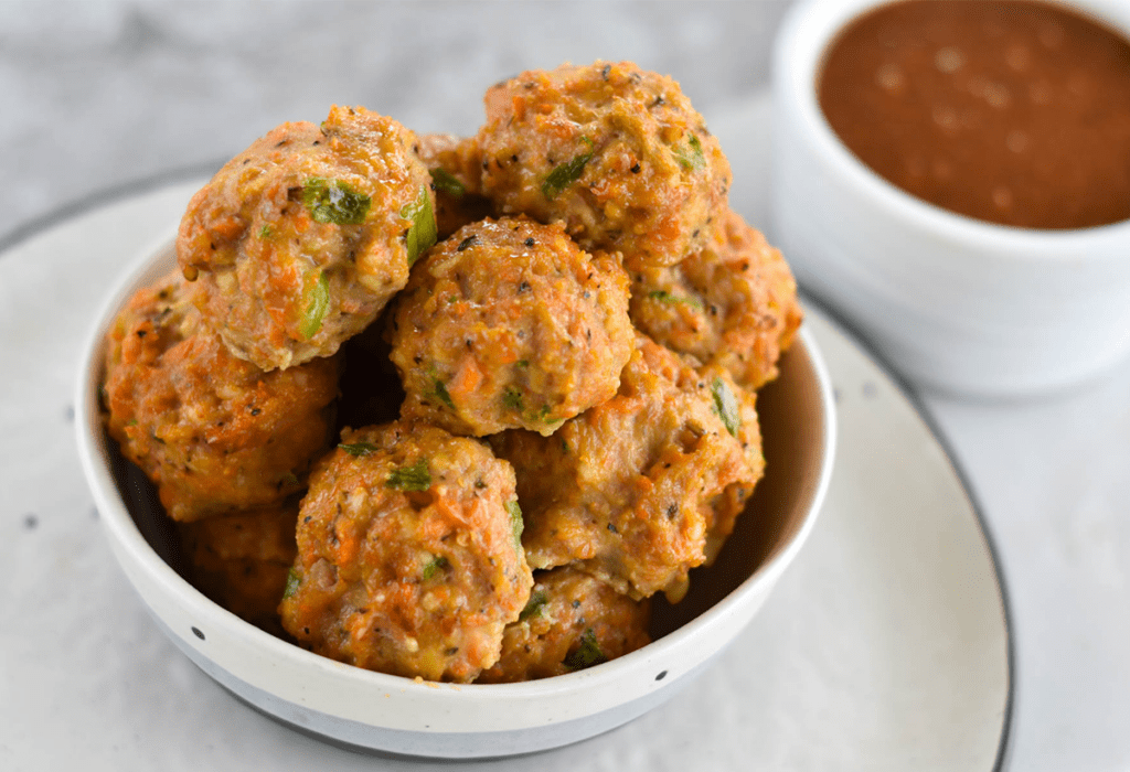 Paleo Gluten Free Tikka Masala Chicken Meatballs