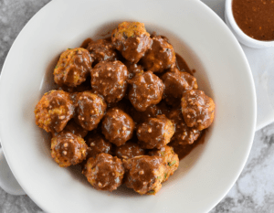 Meatballs with Coconut Curry Sauce