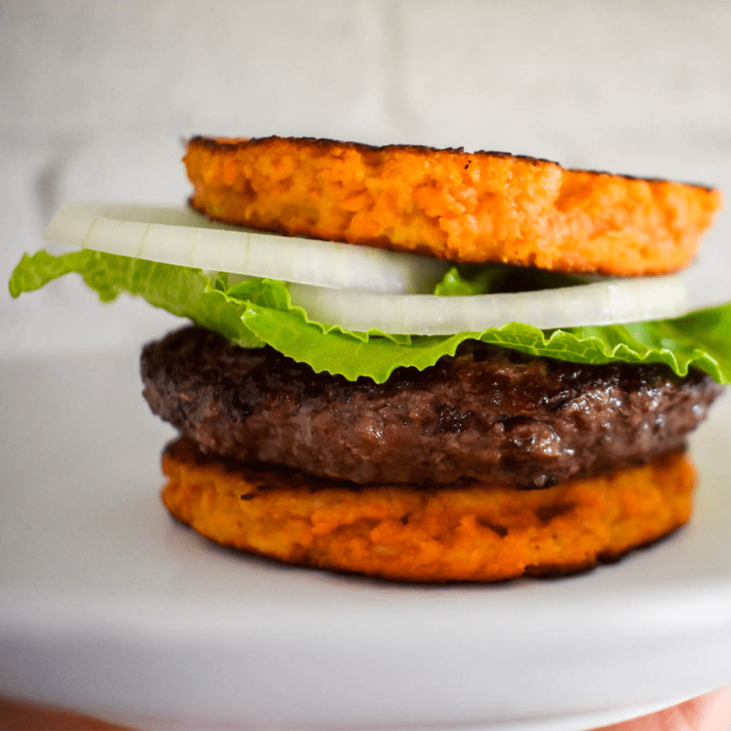 Sweet Potato Burger Bun Featured Image