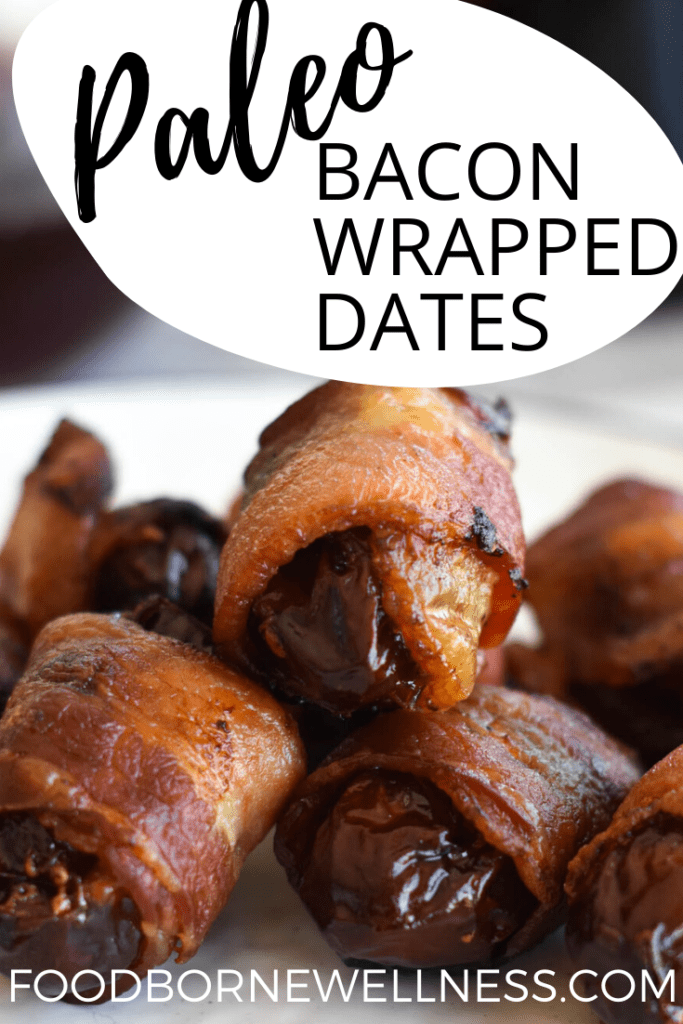 Bacon Wrapped Dates Pinterest Pin