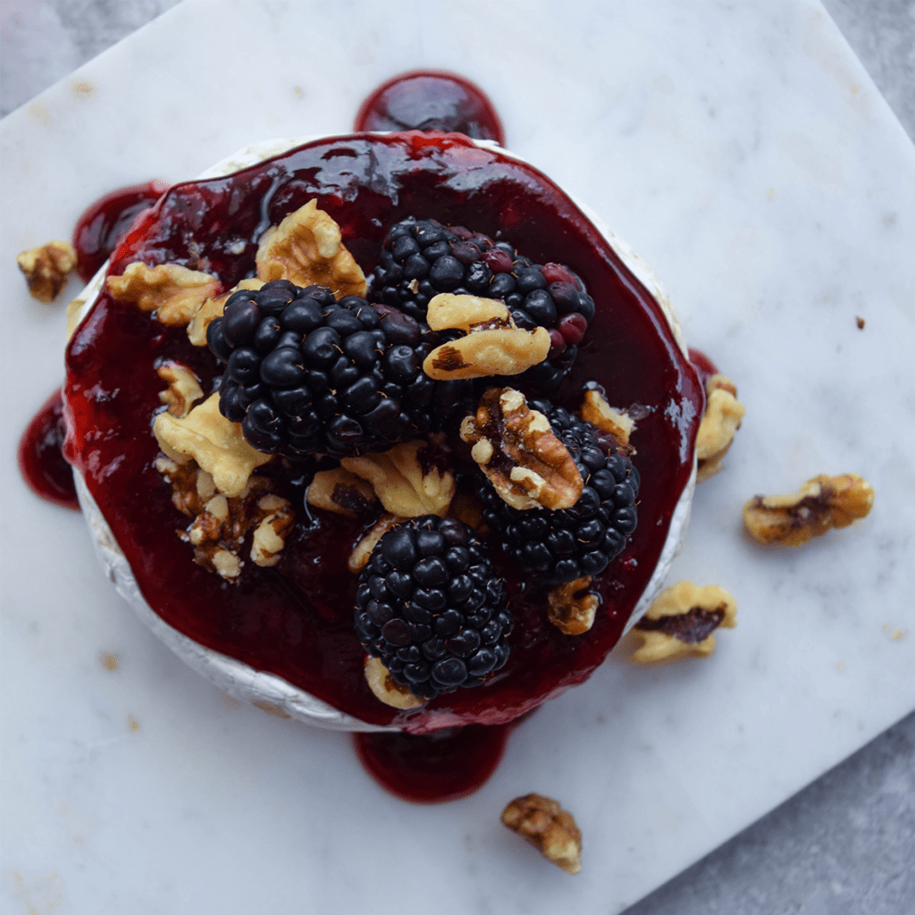 Blackberry Baked Brie 1