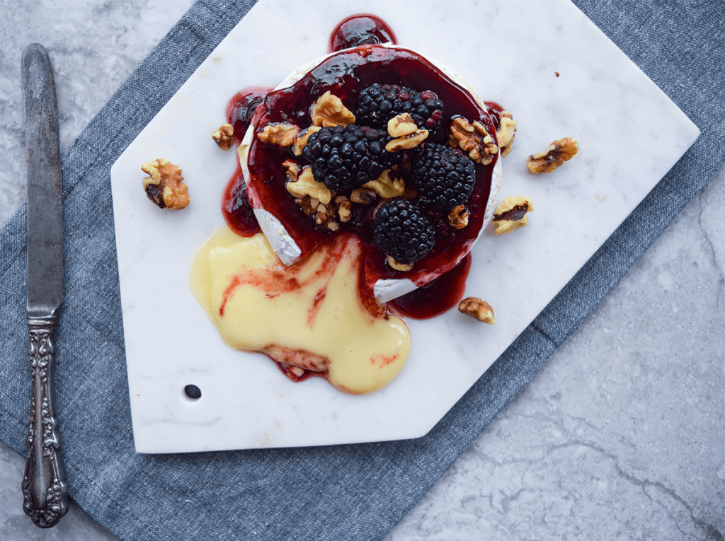 Blackberry Baked Brie 1