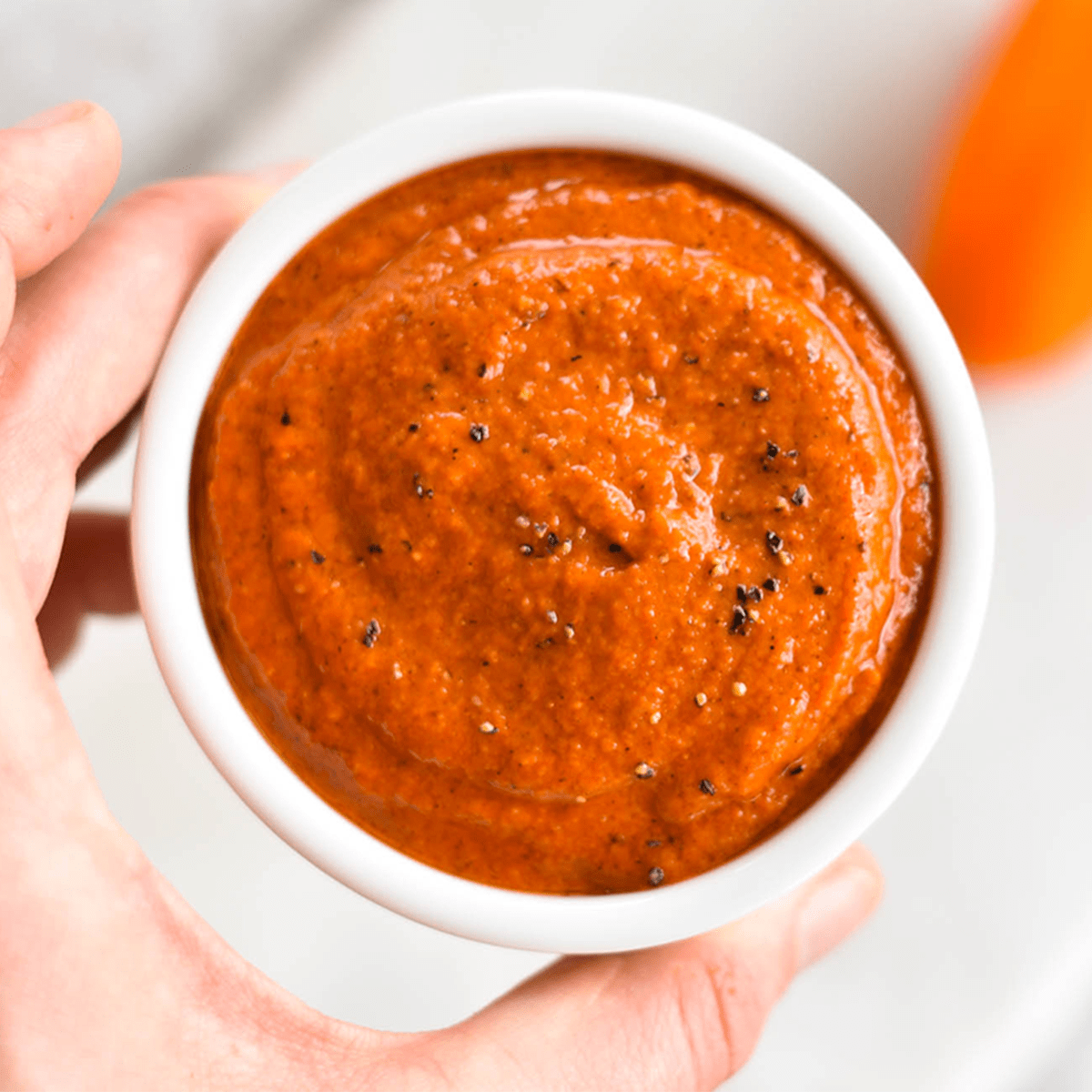 5 Minute Paleo Romesco Foodborne Wellness