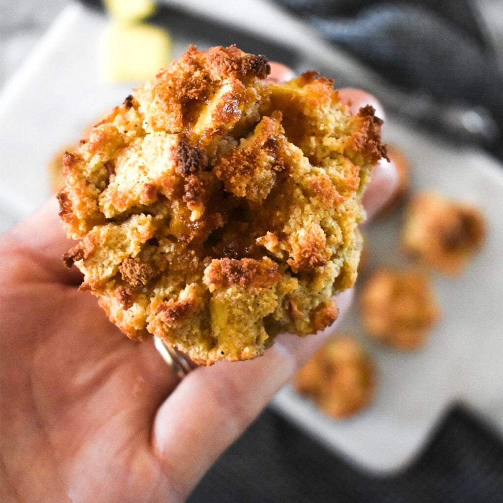 Paleo Low Carb Apple Muffin Featured Image