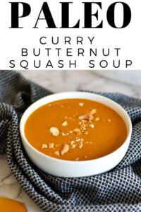 Paleo Curry Butternut Squash Soup - Dairy-free, gluten-free, vegan 2