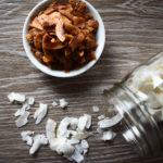Toasted Paleo Pumpkin Spice Coconut Chips