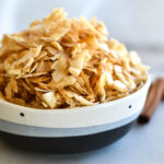 paleo pumpkin spice coconut chips-featured image