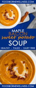 maple bacon sweet potato soup