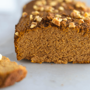 keto pumpkin bread featured image