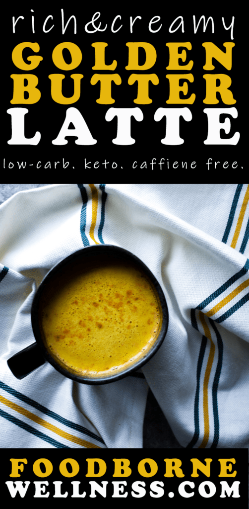 turmeric golden butter latte