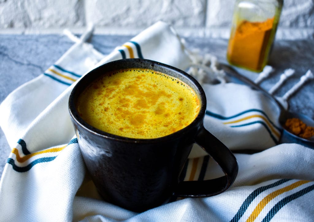 turmeric golden butter latte