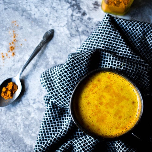 turmeric golden butter latte