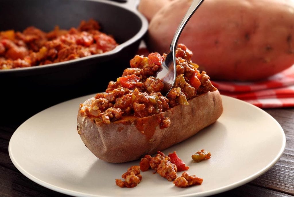 Sweet Potato Sloppy Joe