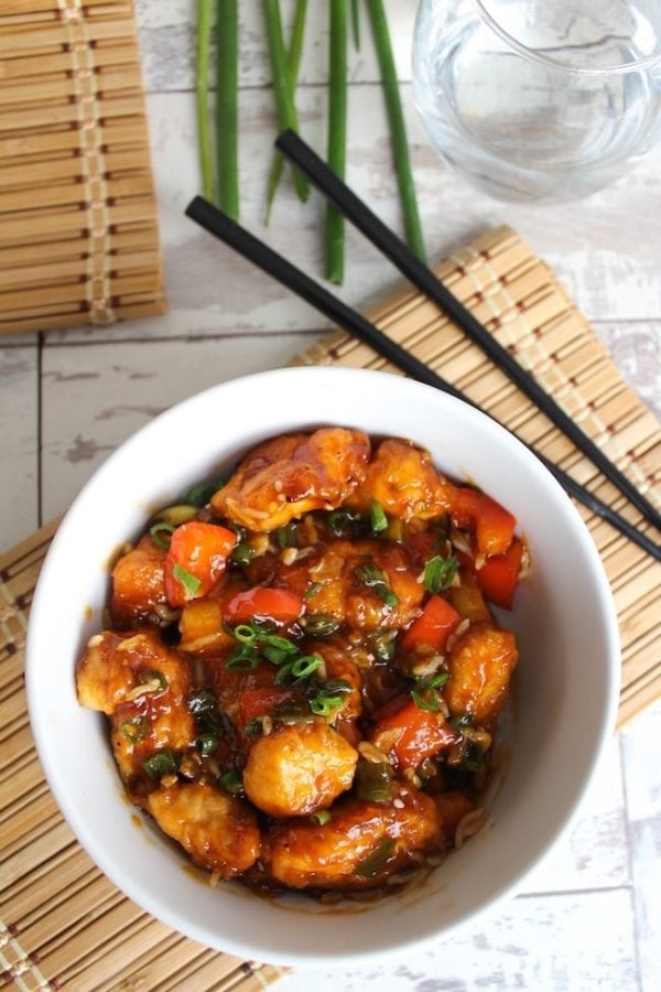 Paleo sweet and sour chicken