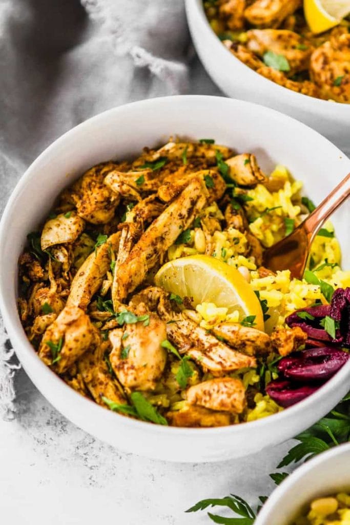 Whole 30 chicken shawarma