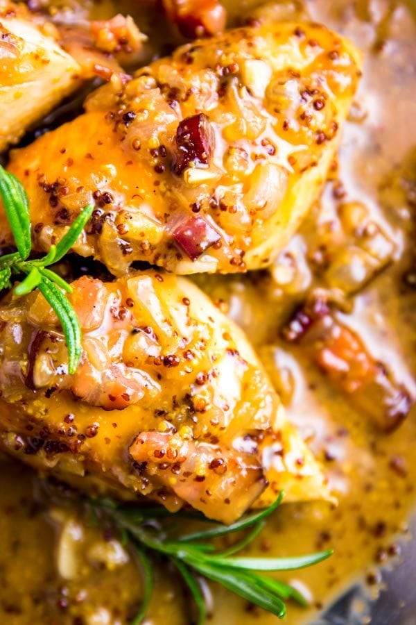 Honey mustard chicken