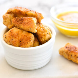 Whole30 Paleo Chicken Nuggets Featured Image