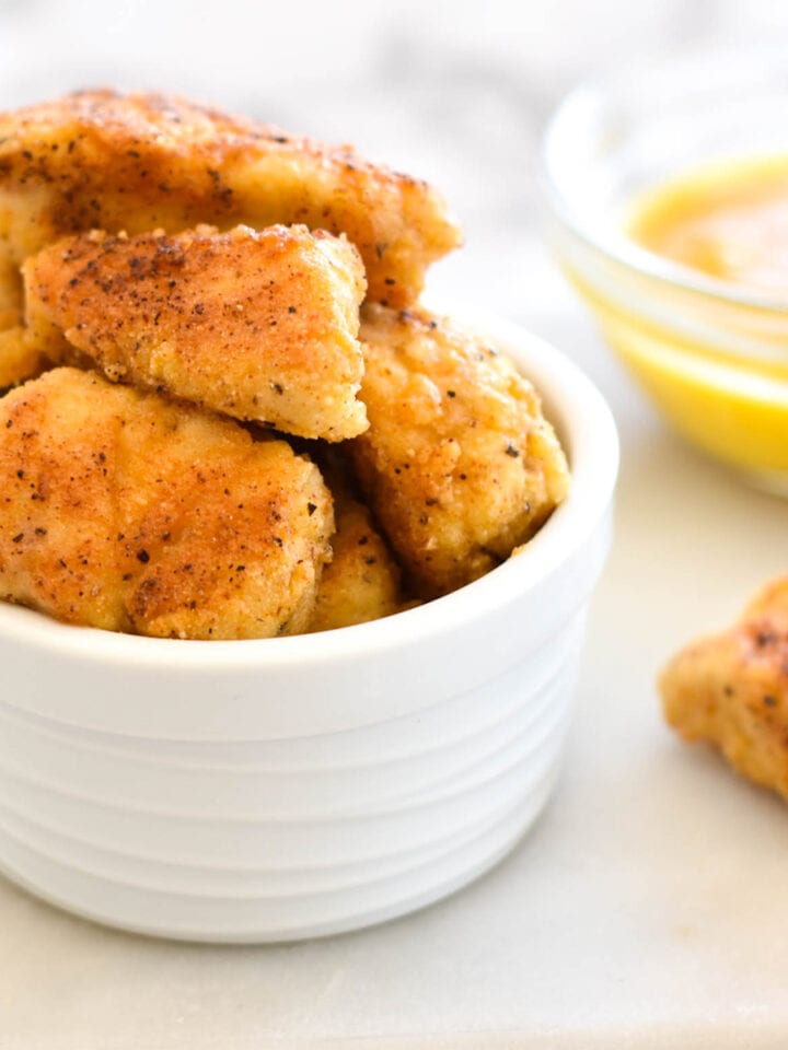Whole30 Paleo Chicken Nuggets Featured Image