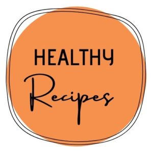 healthy recipes button
