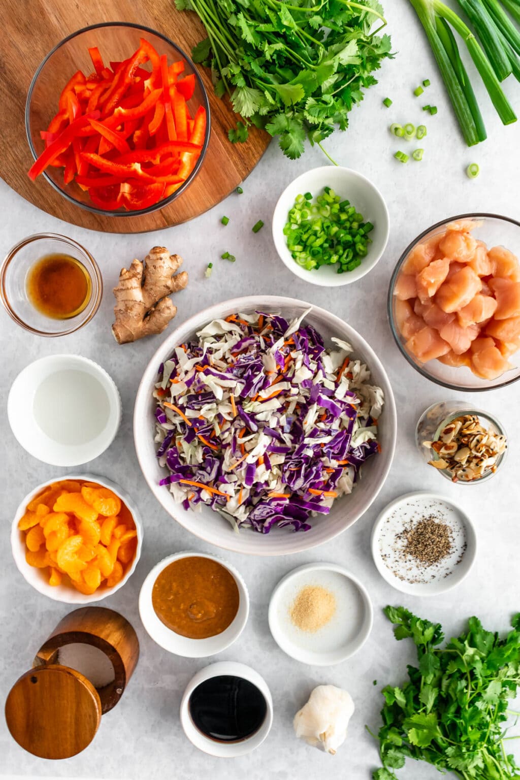 Whole30 Asian Chicken Salad — Foodborne Wellness