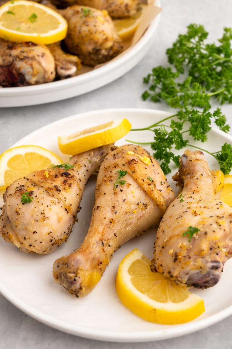 Lemon Pepper Drumsticks — Foodborne Wellness