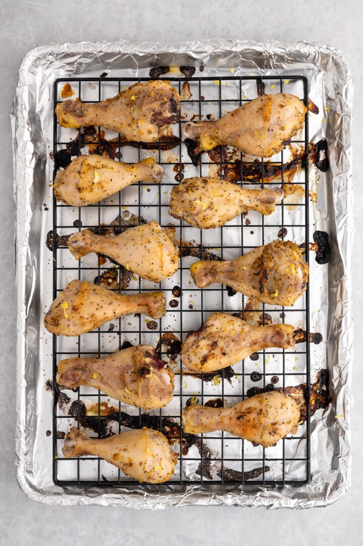 Lemon Pepper Drumsticks — Foodborne Wellness