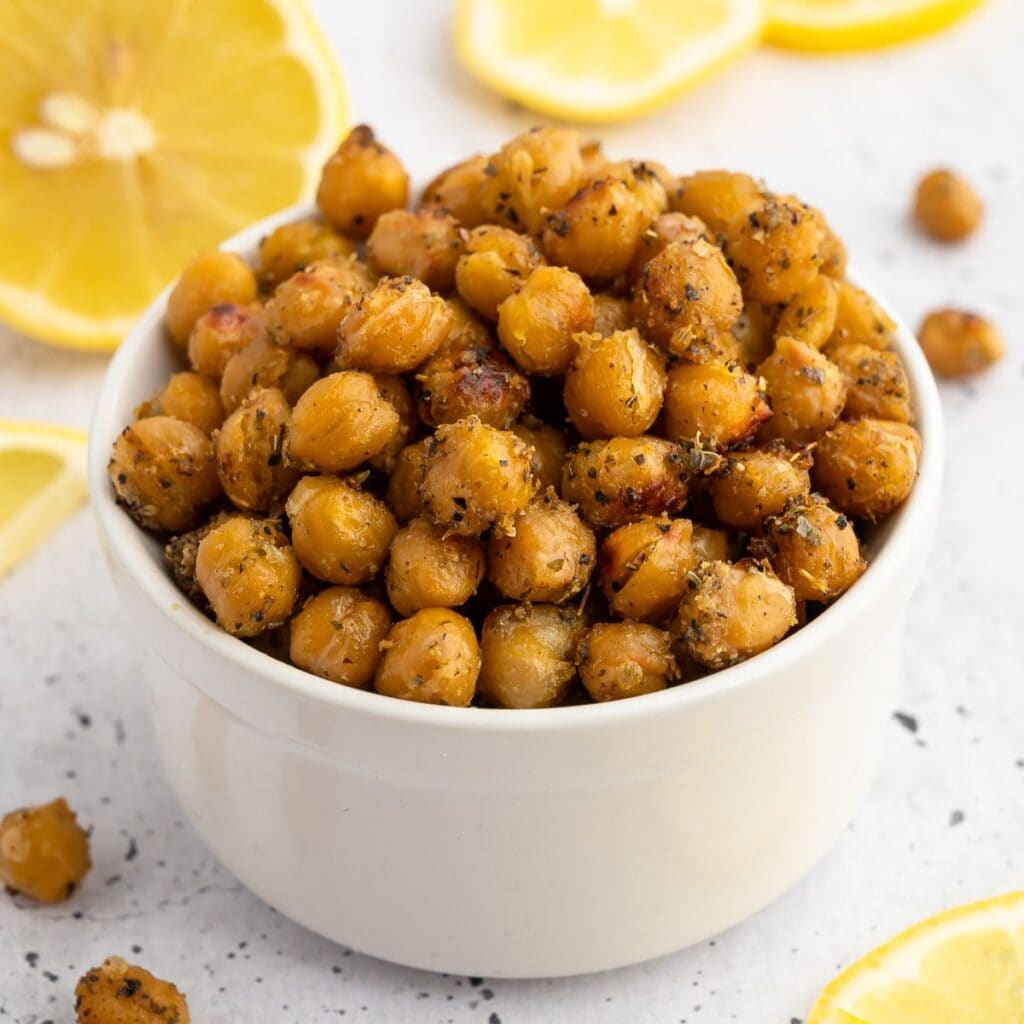 Mediterranean Roasted Chickpeas — Foodborne Wellness