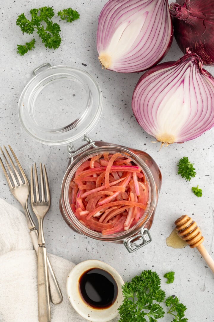 Balsamic Pickled Onions — Foodborne Wellness