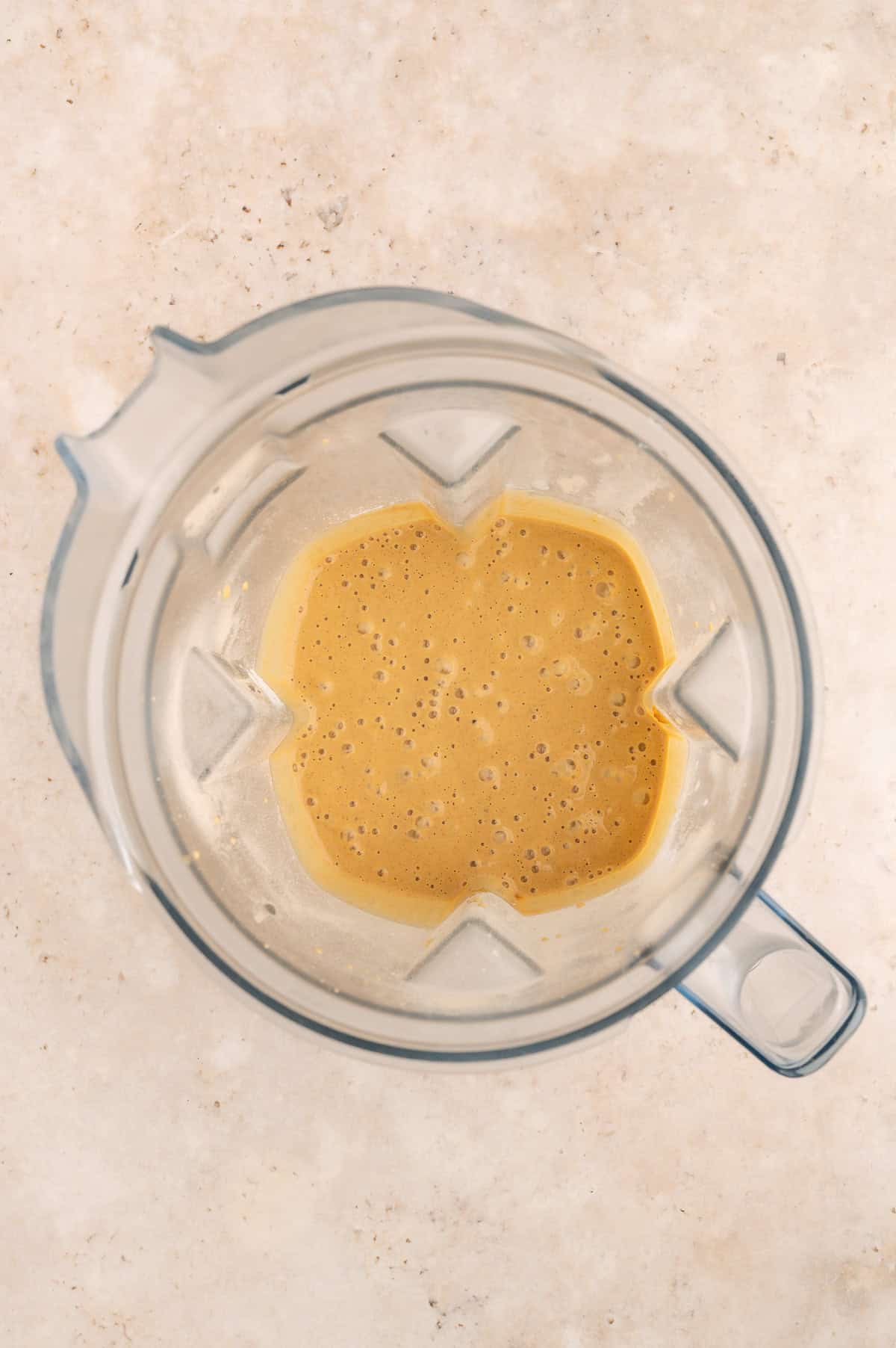 Ingredients blended smooth.